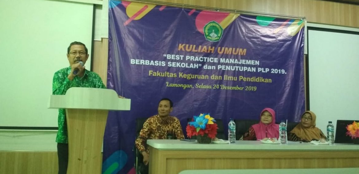 Mahasiswa FKIP Unisla Dibekali Best Practice Manajemen Berbasis Sekolah