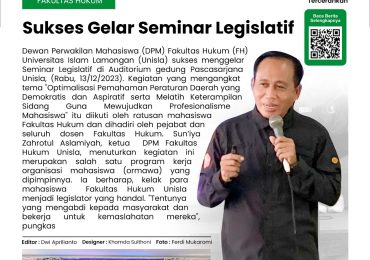 Sukses Gelar Seminar Legislatif